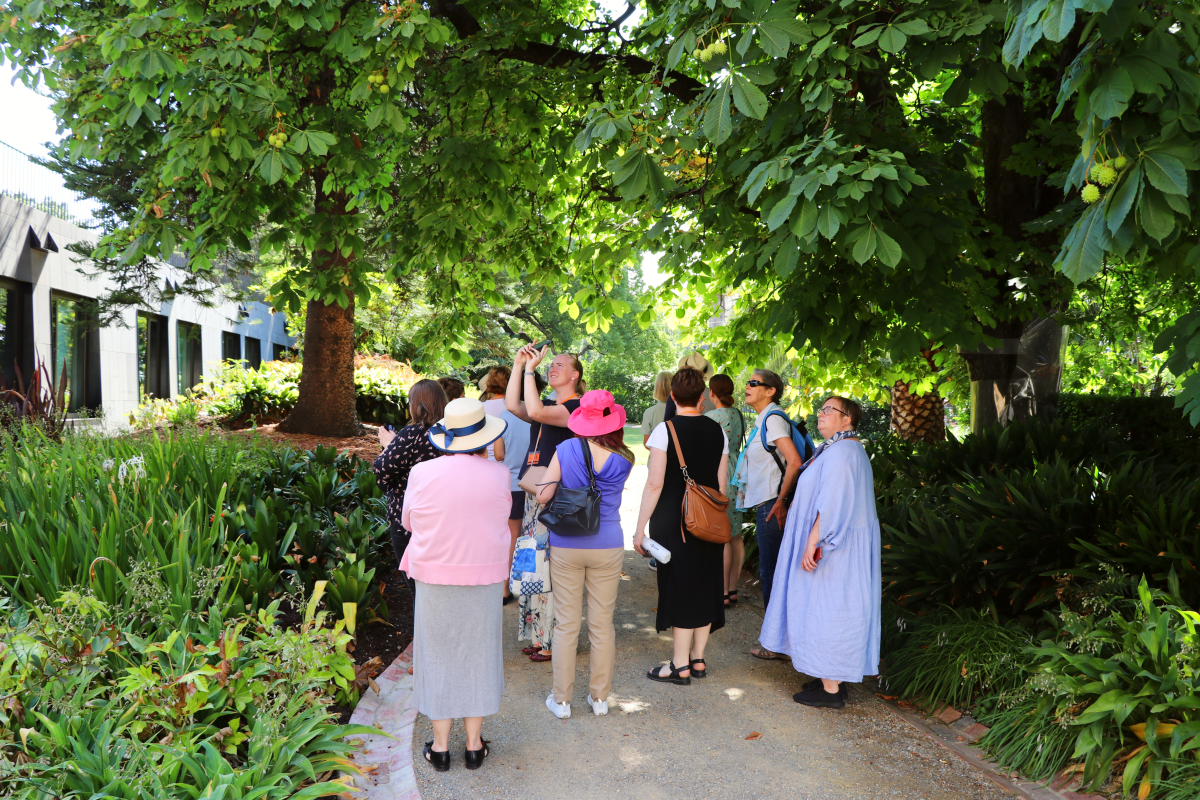 Admire an array of flora, both native and Victorian-era exotica, while you stroll along the winding pathways and wide sweeping lawns.