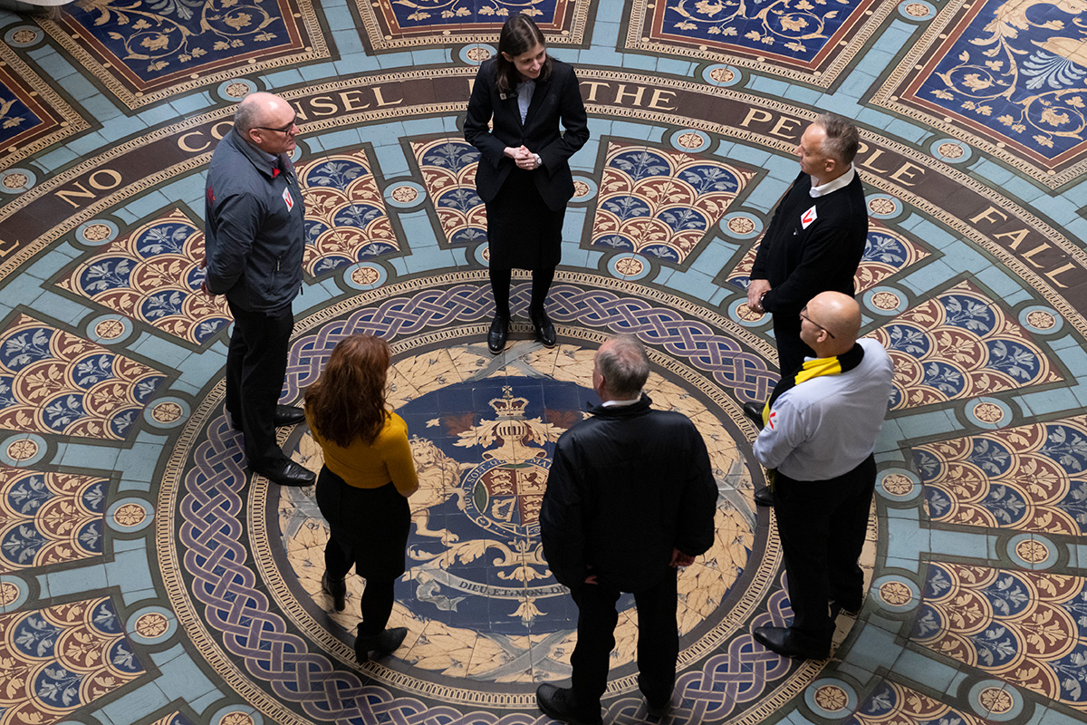 Architecture tour of Parliament House 