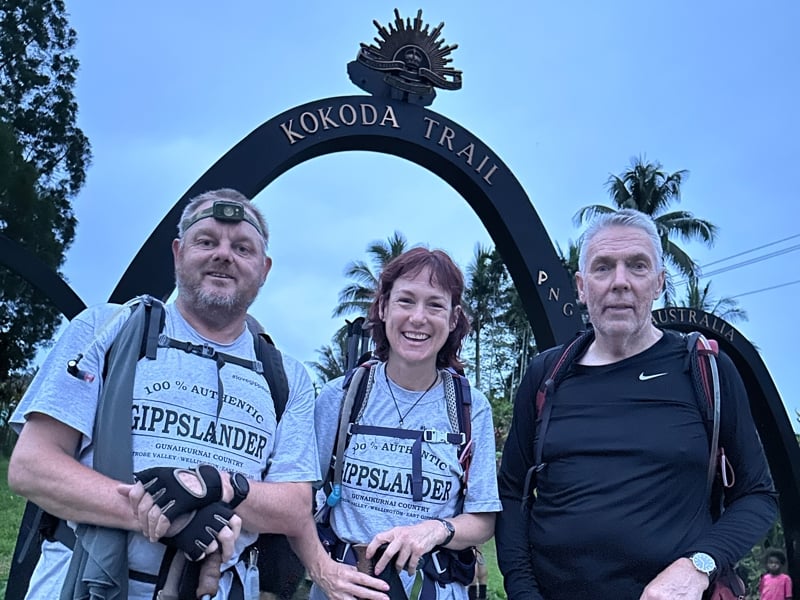 Gippsland East MP Tim Bull, Eastern Victoria MP Melina Bath & Murray Plains MP Peter Walsh led the trek in 2023.