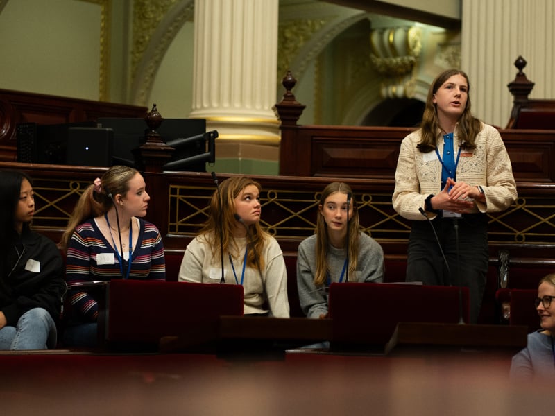 Students explore leadership and advocacy