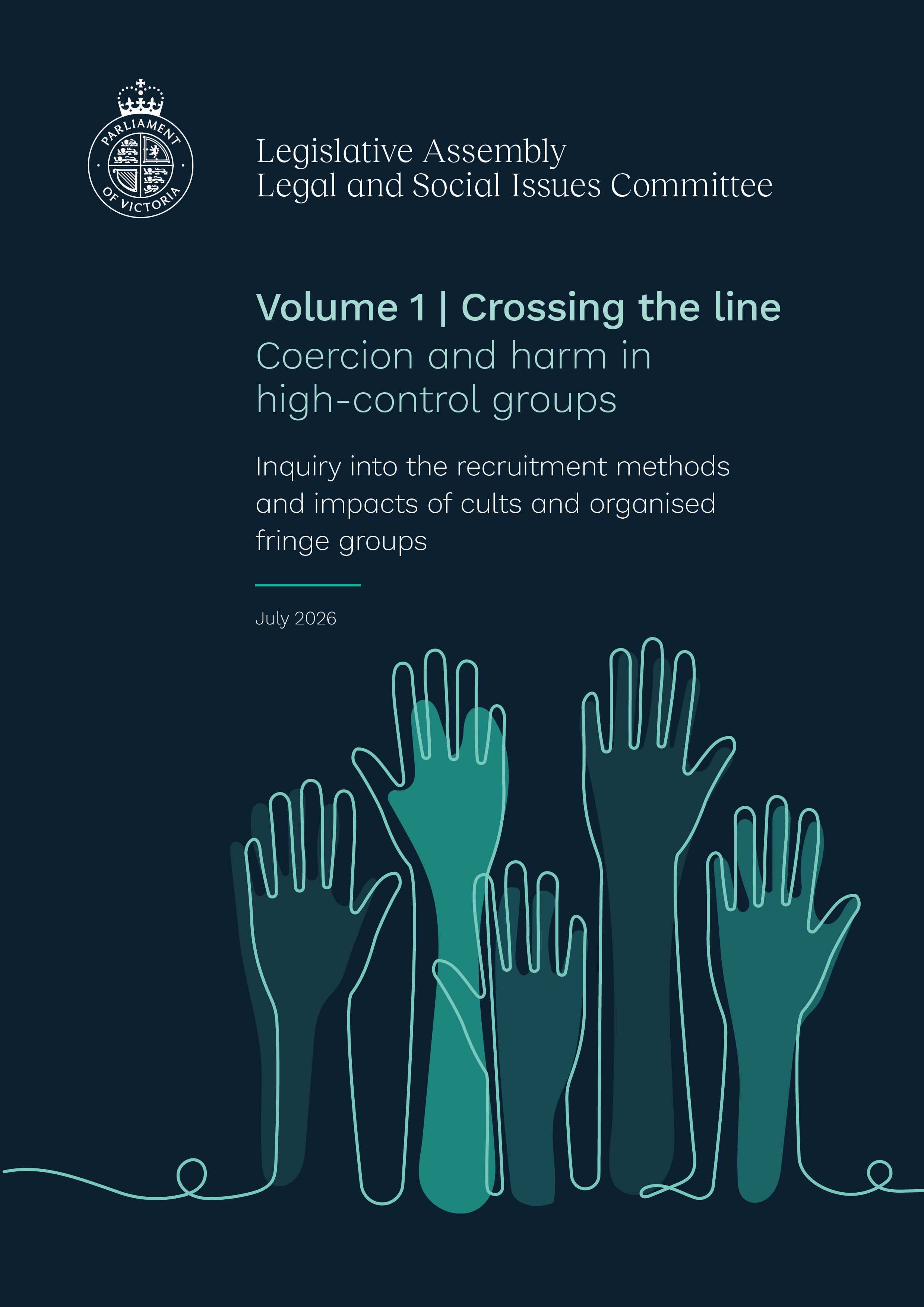 Report Volume 1 Front Cover
