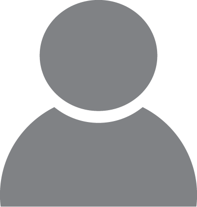 Grey person silhouette.