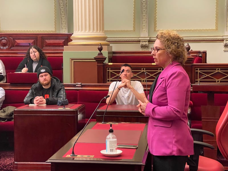 Legislature becomes lecture hall