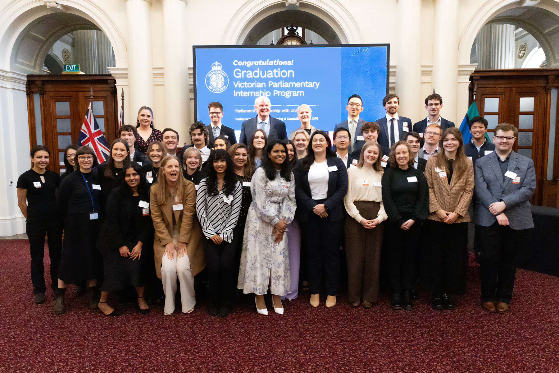 Parliamentary interns awarded for researching topics of the times
