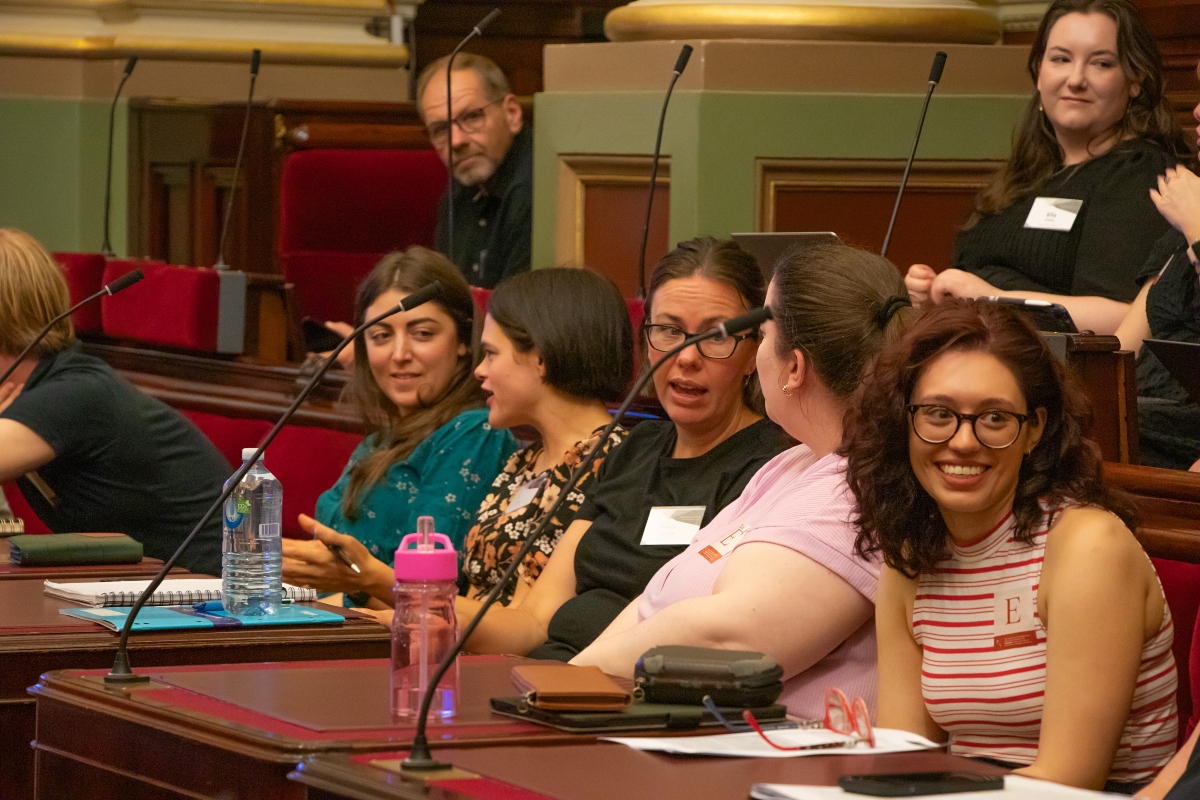Professional learning draws teachers to parliament
